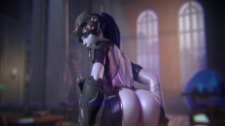 Overwatch 3D Widowmaker with Huge Round Boobs Rough Fuck in All Poses danmachi porn